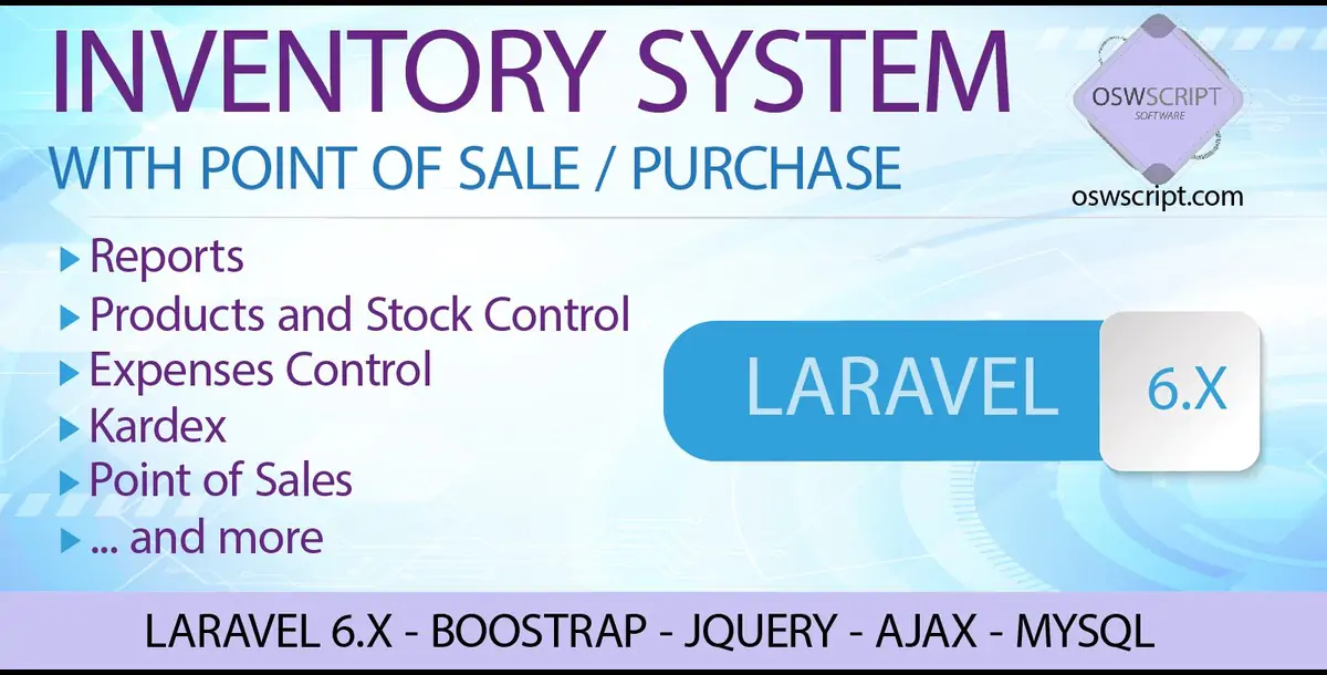 PHP Inventory Management System