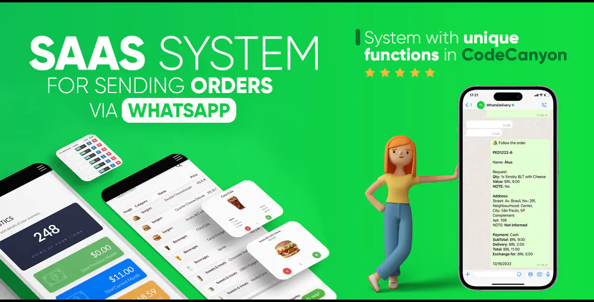WhatsDelivery - WhatsApp Food Ordering SAAS